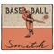 Retro Baseball XL Gaming Mouse Pad - 18" x 16" (Personalized)