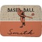 Retro Baseball Memory Foam Bath Mat - 48"x36" (Personalized)