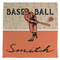 Retro Baseball Microfiber Dish Towel (Personalized)