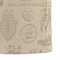 Retro Baseball Microfiber Dish Towel - DETAIL