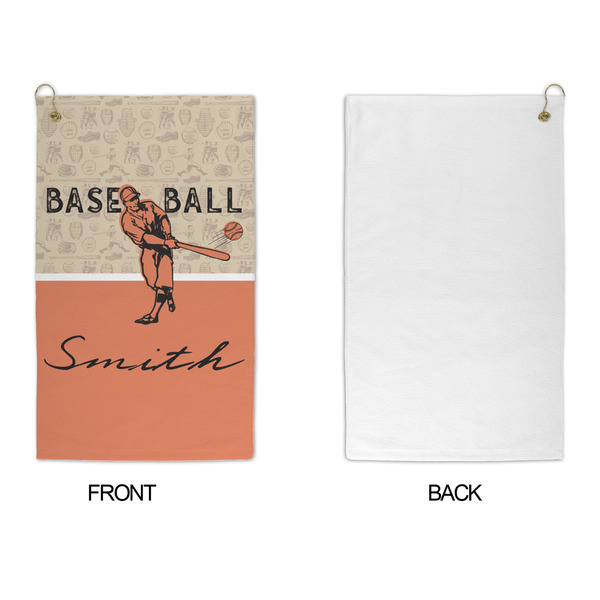Retro Baseball Microfiber Golf Towels - APPROVAL