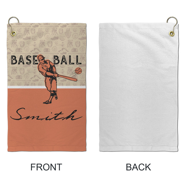 Retro Baseball Microfiber Golf Towels - Small - APPROVAL