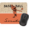 Retro Baseball Rectangular Mouse Pad