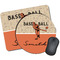 Retro Baseball Mouse Pads - Round & Rectangular