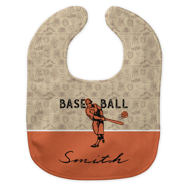 Retro Baseball New Bib Flat Approval