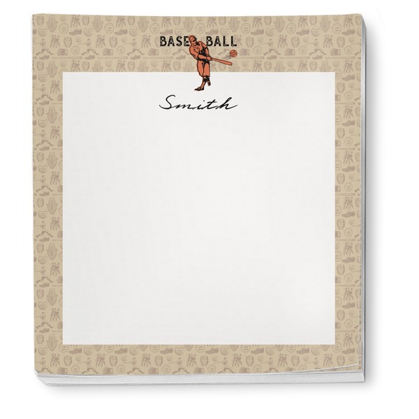 Retro Baseball Notepad - Apvl