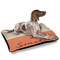 Retro Baseball Outdoor Dog Beds - Large - IN CONTEXT