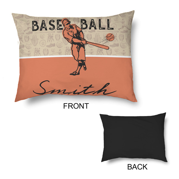 Retro Baseball Outdoor Dog Beds - Medium - APPROVAL