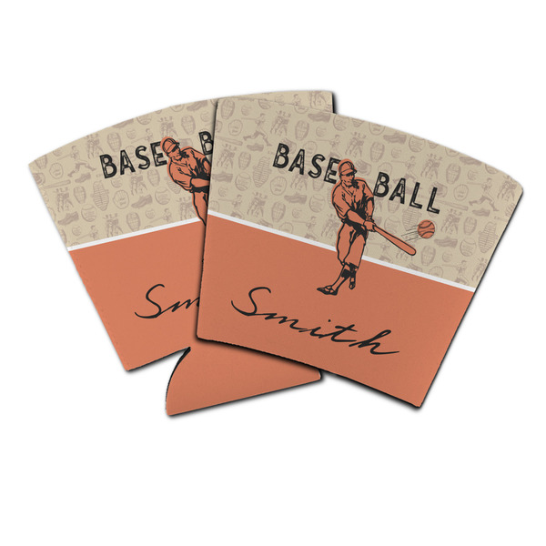 Custom Retro Baseball Party Cup Sleeve (Personalized)