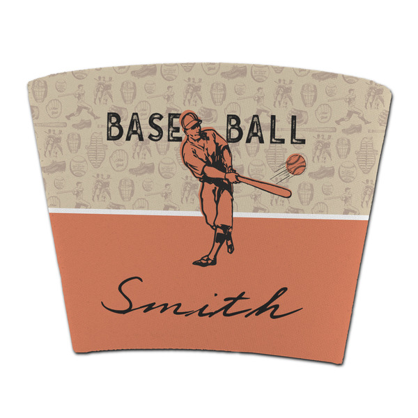 Custom Retro Baseball Party Cup Sleeve - without bottom (Personalized)