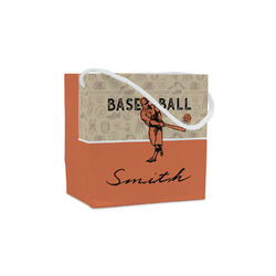 Retro Baseball Party Favor Gift Bags - Gloss (Personalized)