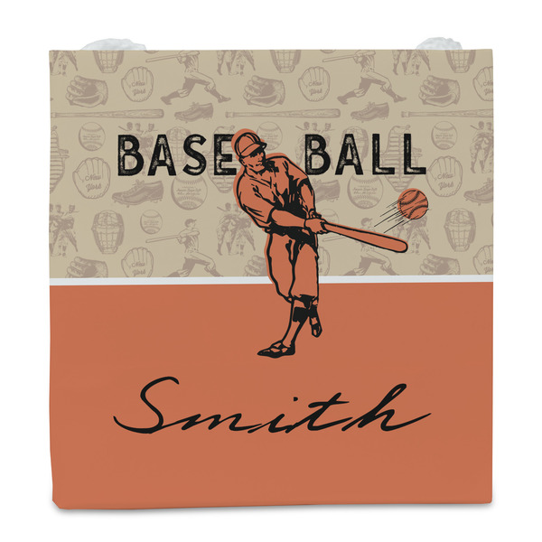 Retro Baseball Party Favor Gift Bag - Matte - Front