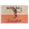 Retro Baseball Disposable Paper Placemats (Personalized)