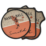 Retro Baseball Iron on Patches (Personalized)