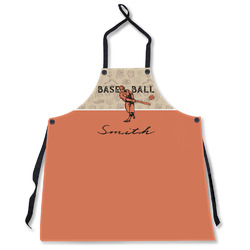 Retro Baseball Apron Without Pockets w/ Name or Text