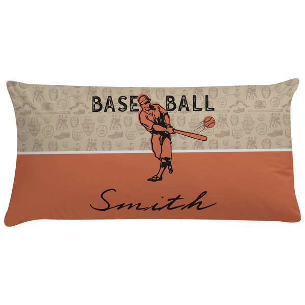 Custom Retro Baseball Pillow Case (Personalized)