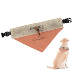 Retro Baseball Dog Bandana - Small (Personalized)