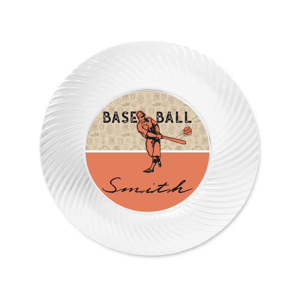 Retro Baseball Plastic Party Appetizer & Dessert Plates - Approval