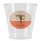 Retro Baseball Plastic Shot Glass (Personalized)