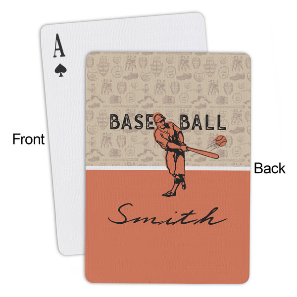 Retro Baseball Playing Cards - Approval