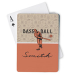 Retro Baseball Playing Cards (Personalized)