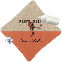 Retro Baseball Security Blanket (Personalized)