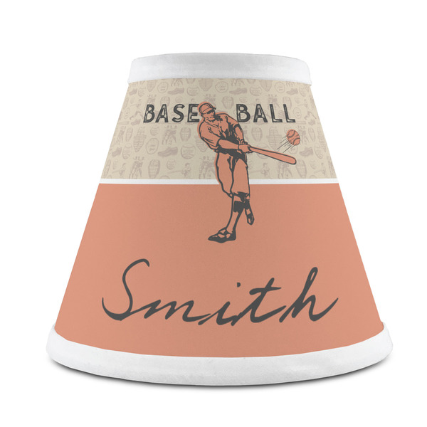 Custom Retro Baseball Chandelier Lamp Shade (Personalized)