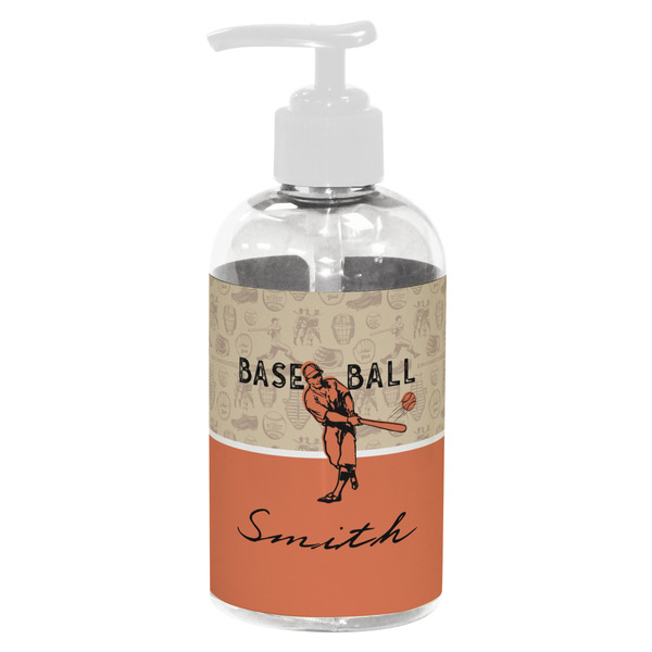 Retro Baseball Small Liquid Dispenser (8 oz) - White