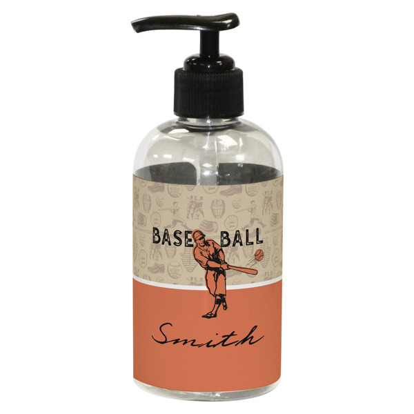 Retro Baseball Small Soap/Lotion Bottle