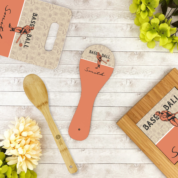 Retro Baseball Spoon Rest Trivet - LIFESTYLE