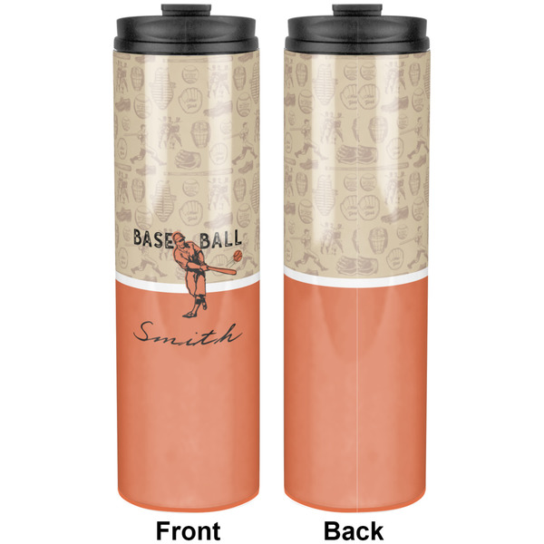 Retro Baseball Stainless Steel Tumbler 20 Oz - Approval