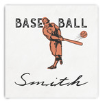 Retro Baseball Paper Dinner Napkins (Personalized)