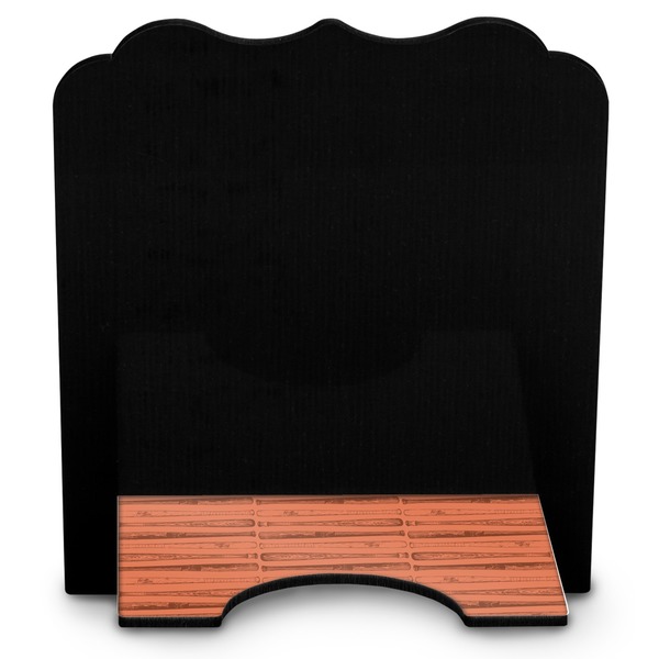 Retro Baseball Stylized Tablet Stand - Back