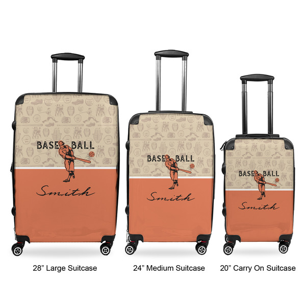 Retro Baseball Suitcase Set 1 - APPROVAL