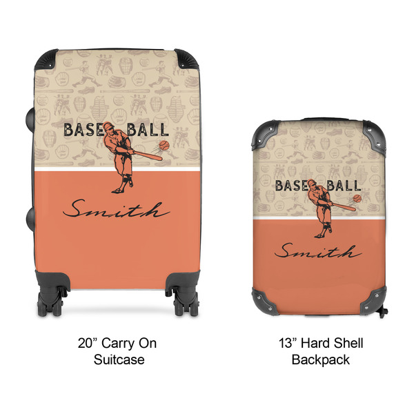 Retro Baseball Suitcase Set 4 - APPROVAL