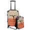 Retro Baseball Kids 2-Piece Luggage Set - Suitcase & Backpack (Personalized)