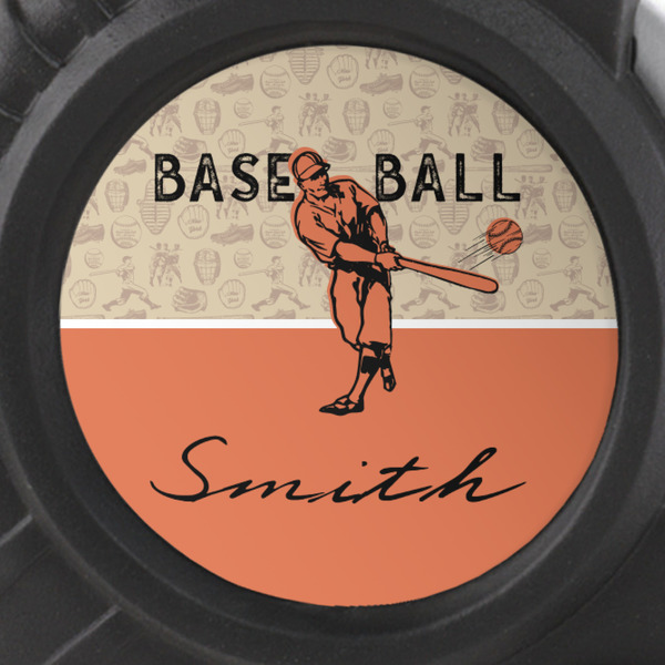 Retro Baseball Tape Measure - 25ft - detail