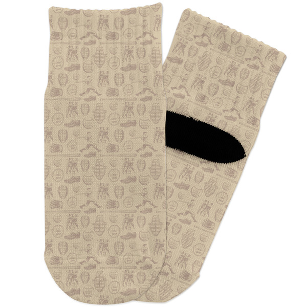 Custom Retro Baseball Toddler Ankle Socks
