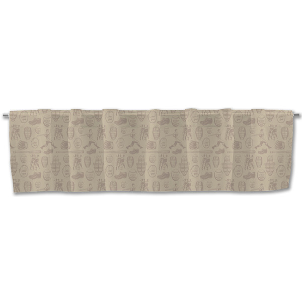 Retro Baseball Valance - Front