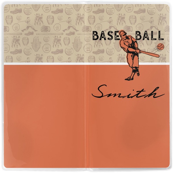 Retro Baseball Vinyl Document Wallet - Apvl