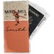 Retro Baseball Travel Document Holder