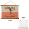 Retro Baseball Wall Hanging Tapestry - Landscape - APPROVAL
