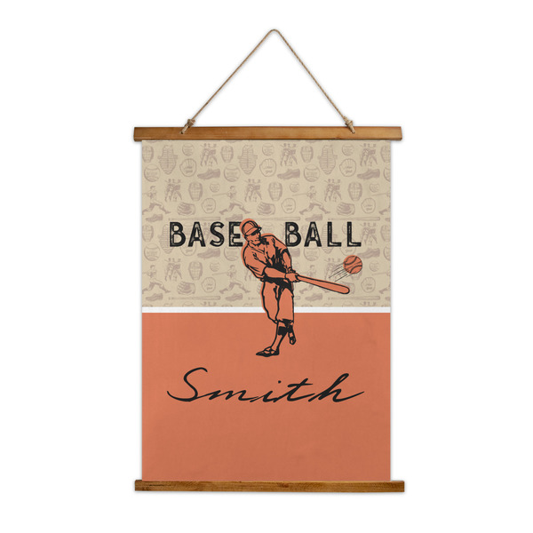Custom Retro Baseball Wall Hanging Tapestry (Personalized)