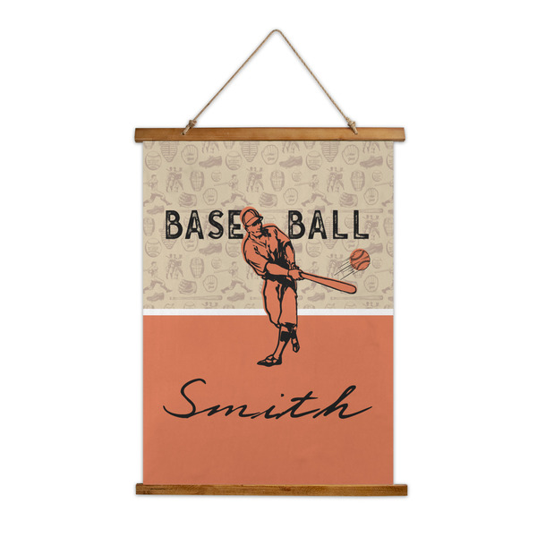 Custom Retro Baseball Wall Hanging Tapestry (Personalized)