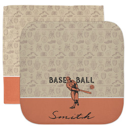 Retro Baseball Facecloth / Wash Cloth (Personalized)