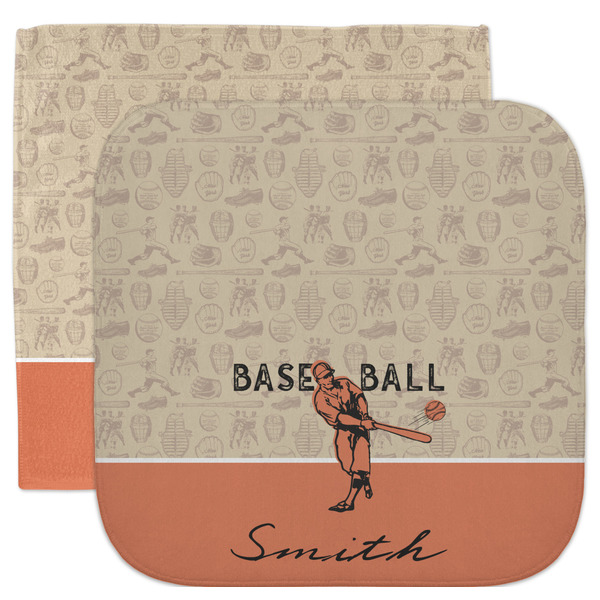 Custom Retro Baseball Facecloth / Wash Cloth (Personalized)