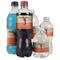 Retro Baseball Water Bottle Label - Multiple Bottle Sizes
