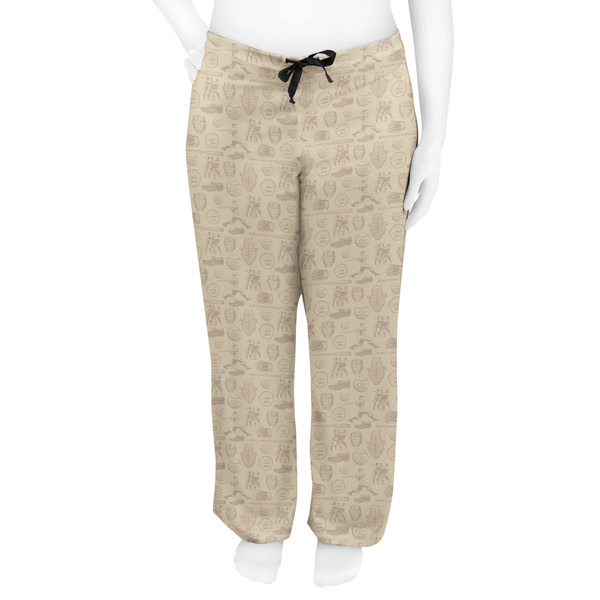Retro Baseball Women's Pj on model - Front