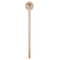 Retro Baseball Wooden 7.5" Stir Stick - Round - Single Stick