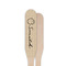 Retro Baseball Wooden Food Pick - Paddle - Single Sided - Front & Back